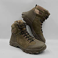 LI Тактичні зимові ботинки AirTex Premium +5 до -20 олива / мультикам