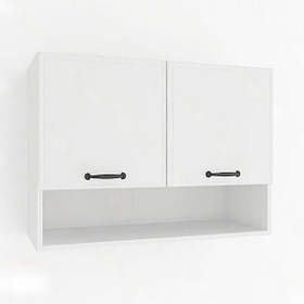 Сучасна кухонна навісна шафа з 2 дверима та нішою, місткий модуль для кухні