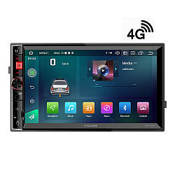 Автомобільна магнітола 2DIN мультимедійний центр Cyclone MP-7099A DSP 6/64Gb
