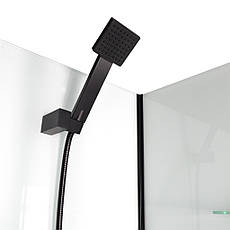 Душовий бокс без даху Insana FLORIS 90x90x207 низький піддон, фото 4