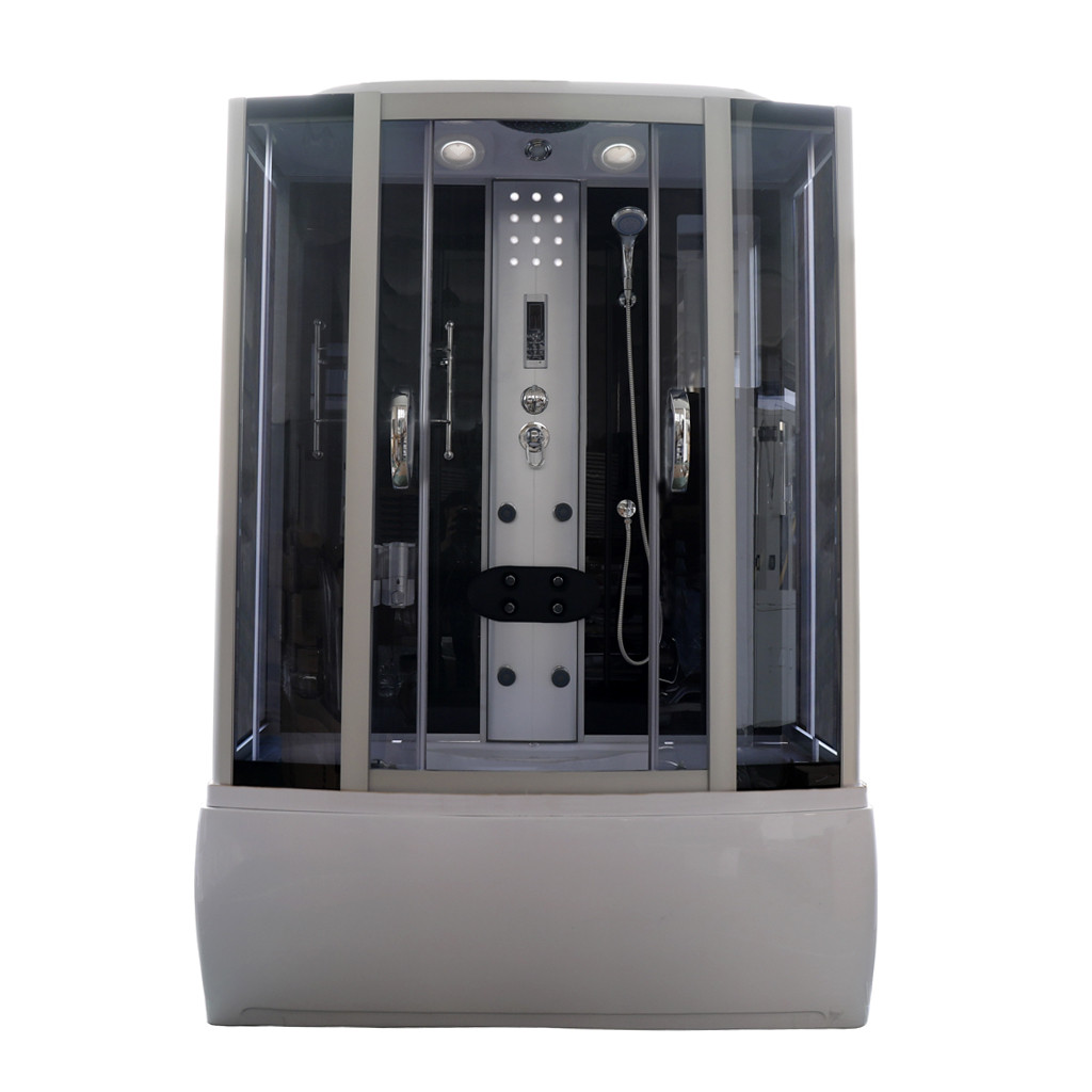 Гідромасажний бокс VIVIA 168 RC 150х85х215 глибокий піддон