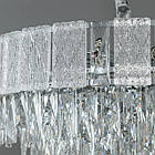 Сучасна кришталева люстра на 11 ламп Е14 колір каркасу хром D-438-600CH, фото 2