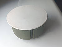 Коробка распределительная разветвительная внутреняя для бетона Ø80х50мм для прокладки проводки с белой крышкой
