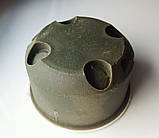 Коробка розподільча розгалужувальна внутрішня для бетону Ø80х50мм для прокладки проводки з білою кришкою, фото 3