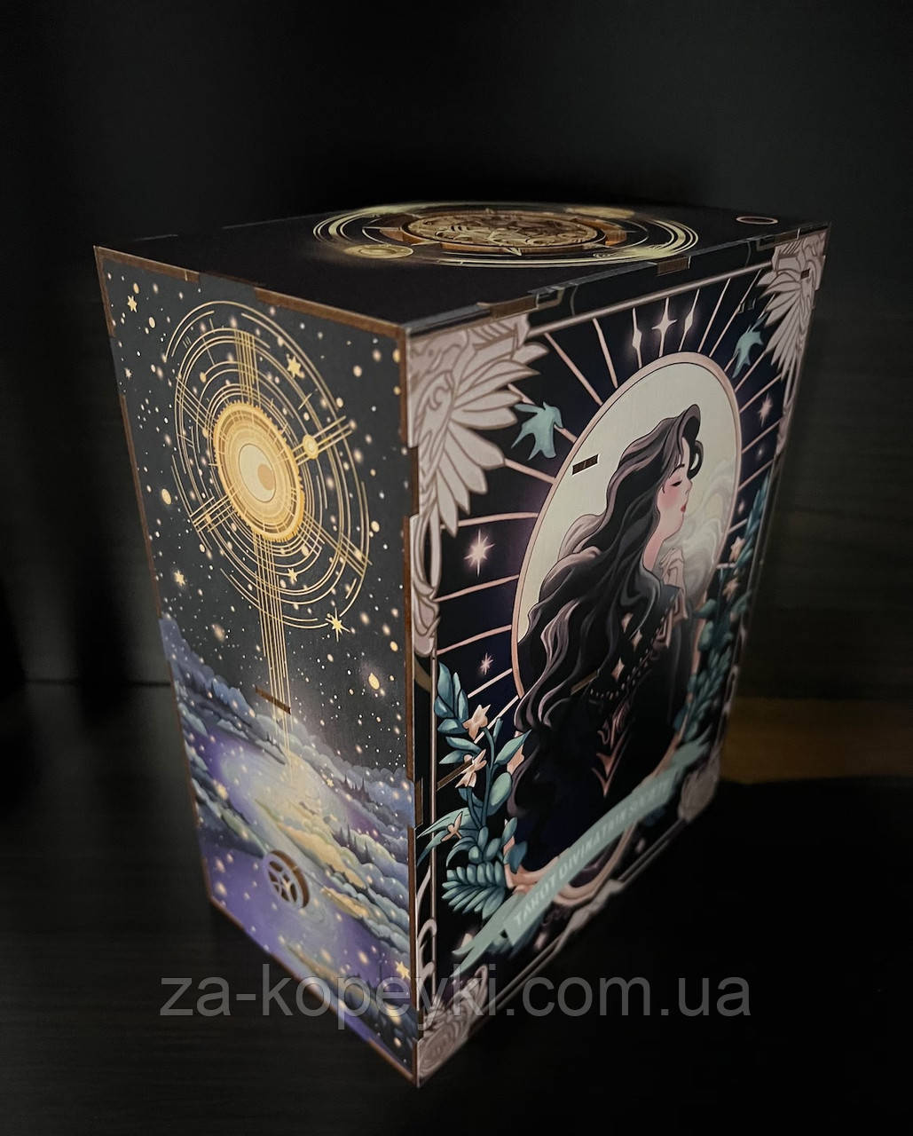 УЦІНКА! ПОРВАНА КОРОБКА! Бук Нук Tarot Divination Society Book Nook DIY Інтерьерний конструктор SL-02