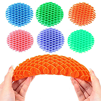 Игрушка-антистресс губка растягивающаяся, цвет рандомный, 1шт / Антистресс игрушка для рук / Игрушка для детей
