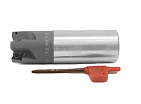 Фреза кінцева 32 мм z = 5 з хутро. кріп. 4гр. пласт. APKT 11T3 AE390-R032.11.05.W32.C Weldon