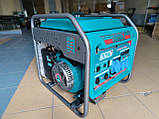 Бензиновий генератор інверторний Total TP375001, потужність 7.2/7.5 кВт, інверторний генератор 7,5 квт, фото 3