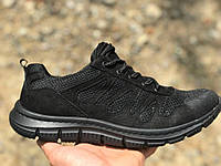 LI Тактичні літні кросівки 3D сітка чорні