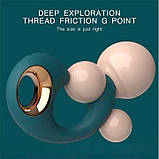 Кліторальний вакуумний вібростимулятор Dolphine Licker Vibe зелений — Вібратори, фото 5