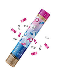 Пневмохлопавка / Хлопавка 005 MAKSEM-МК На визначення статі (БЛАКИТНА), 30 см