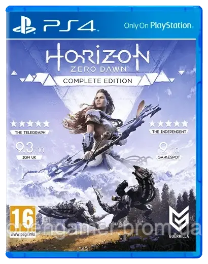 Диск PS4 Horizon Zero Dawn Complete Edition Б/В