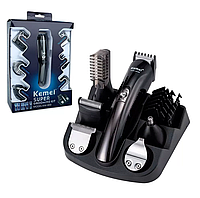 Бритва-триммер и машинки для стрижки волос, беспроводная машинка-триммер для бороды и усов kemei km-600 ТoП
