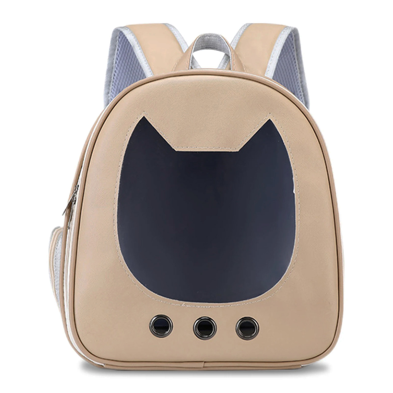 Рюкзак-переноска для кошек и собак 34х31х18 CosmoPet CP-35 Beige