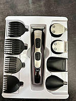 Качественный триммер беспроводной для мужчин, профессиональная машинка для стрижки волос на голове Gemei ТоП