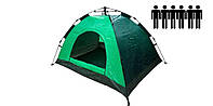 Палатка кемпинговая туристическая для отдыха, туристические палатки автомат для отдыха на природе 2х2,5 м ТoП