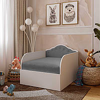 Дитяче крісло-ліжко Princess/ Принцеса сіре ТМ Viorina-Deko