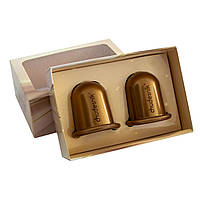 Диво банки масажні антицелюлітні (2 банки./уп.) Золотистий, Диво банки, масажні банки Чудесник