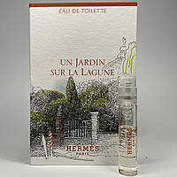 Пробник Hermes Un Jardin Sur La Lagune EDT 2мл Гермес Герме Ермес Ерме Ун Жардин Жарде Су Се Ла Лагун Лагуне