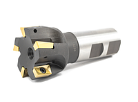 Фреза кінцева 50 мм z = 5 з хутро. креп. 4гр. пласт. APKT 1604 AE390-R050.16.05.W32.C Weldon