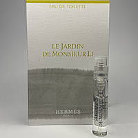 Пробник Hermes Le Jardin De Monsieur Li EDT 2мл Гермес Герме Ермес Ерме Ле Жардин Жарде Де Монсье Ли Оригинал