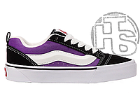 Мужские кеды Vans Knu Skool Black Purple VN0009QCB5P 43