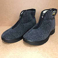 GHJ Теплые тапочки чуни Размер 42, Удобная рабочая обувь, Обувь зимняя рабочая OW-980 для мужчин