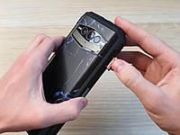 Ударостойкий прочный смартфон для ВСУ DOOGEE V30T 12/256 GB Black, телефон дуги влагозащищенный с nfcMIX