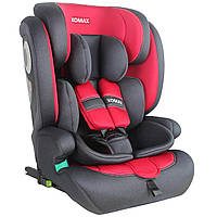 Детское кресло XOMAX LM238 с Isofix I 9-36 кг, 15 месяцев 12 лет, группа 1/2/3 красный Германия