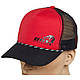 Бейсболка "LUCKY JOHN BBS" RED / BLACK (червона / чорна, сітка), фото 4