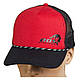 Бейсболка "LUCKY JOHN BBS" RED / BLACK (червона / чорна, сітка), фото 3