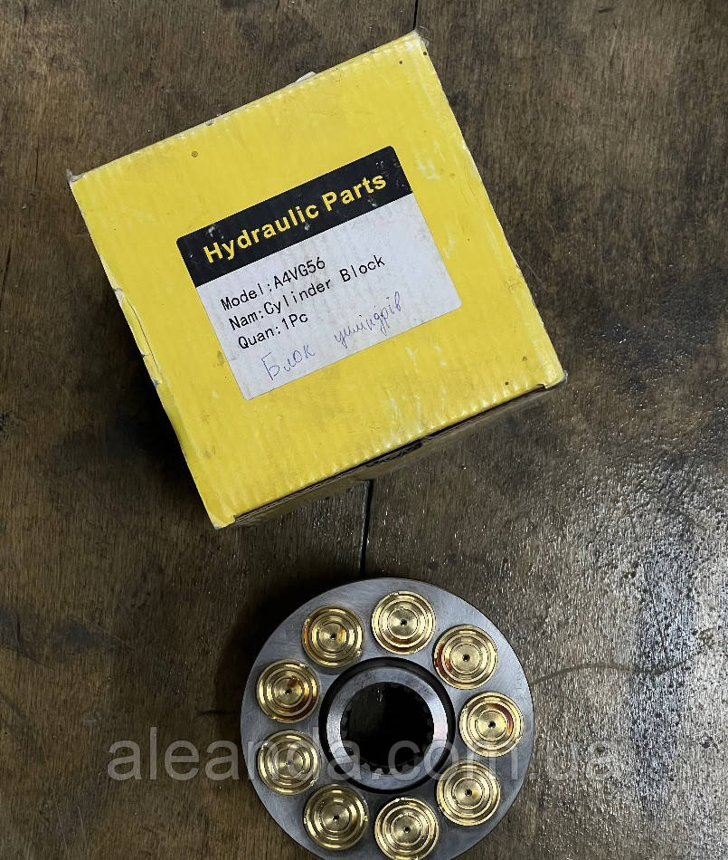 Блок з плунжерами гідронасоса REXROTH A4VG56, фото 1