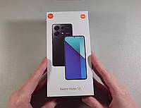 Сенсорный телефон с тремя камерами Xiaomi Redmi Note 13 память 8/128GB телефон голубого цветаMIX
