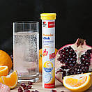 Вітаміни "Doppelherz Вітамін С + Цинк" для зміцнення імунної системи та захисних сил організуму, водорозчинні таблетки, Німеччина, фото 2