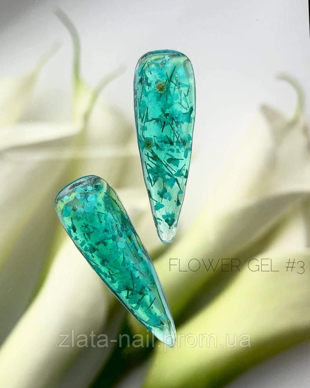 Гель для нарощування та дизайну Flower gel №03 5 г, шт
