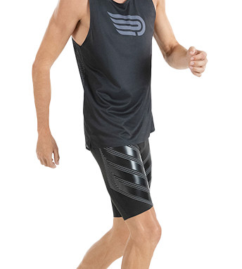 Чоловічі компресійні шорти POWER RUN HALF TIGHT PRESSIO PUC 0041B.