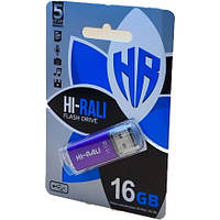 Флешка Hi-Rali 16GB Rocket серiя фіолетова