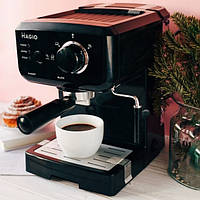 GHJ Кофемашина домашняя MAGIO MG-962, Маленькая кофемашина для дома, RI-190 Маленькая кофеварка