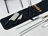 Набір шампурів у чохлі примар HAPPY DAYS подарунковий набір у чохлі чоловікові, фото 5