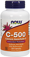 Витамин С Аскорбат кальция NOW C-500 Calcium Ascorbate-C 100 капс