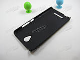 Пластиковий чохол Xiaomi Redmi Note 2 (чорний), фото 3