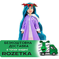 Кукла в фиолетовом платье Мавка KidsHits (12х5х32 см, шарнирные конечности) MD2203