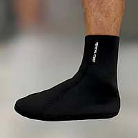 Термоноски неопреновые Termal Mest, цвет Черный, размер M, теплые водонепроницаемые носки для военных *