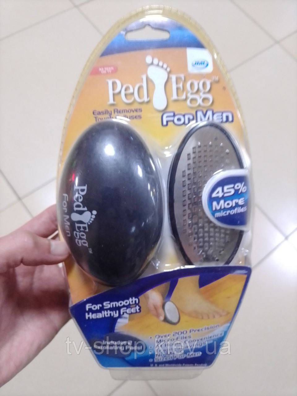 Ped Egg (Пед Егг) чоловічий — набір для догляду за ступнями