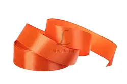 Стрічка атласна 25 мм (помаранчева)