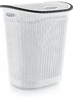 Кошик для білизни PlastArt Євров'язка 52 л LA-150 білий
