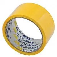 Лента клейкая (48*35 жёлтая) BuroMAX 7007-08