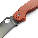 Мисливський складаний ніж  Spyderco S330V для полювання, рибалки, туризму, фото 4