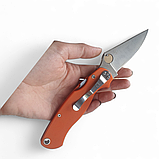 Мисливський складаний ніж  Spyderco S330V для полювання, рибалки, туризму, фото 9