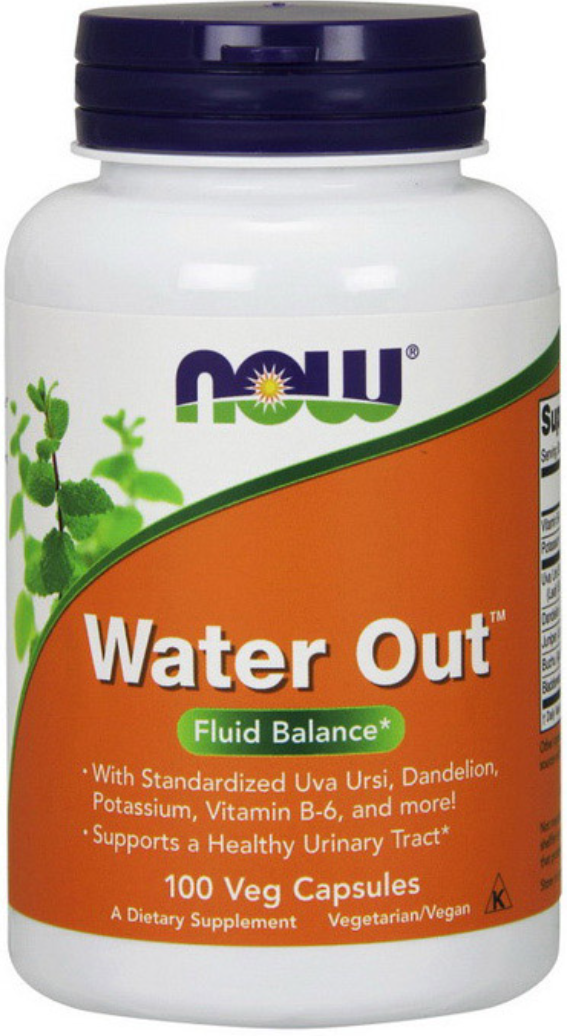 Сечогінний засіб NOW Foods Water Out 100 капс